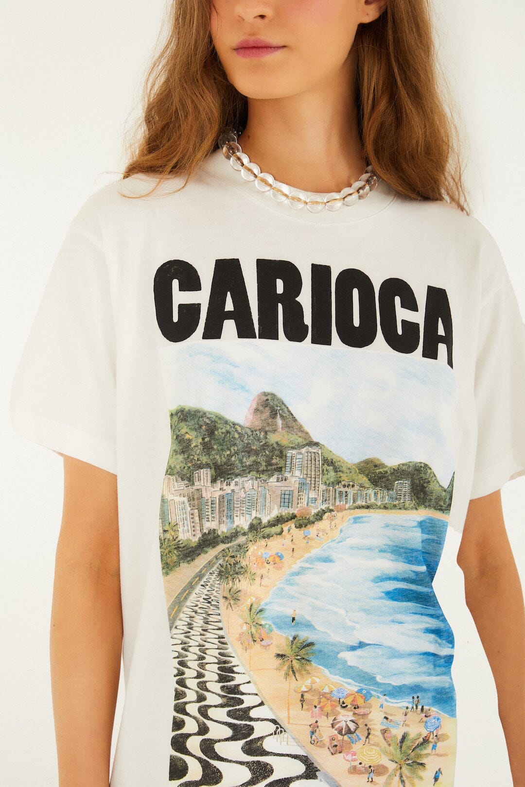 Off-White Landscape Carioca  Relaxed T-Shirt
