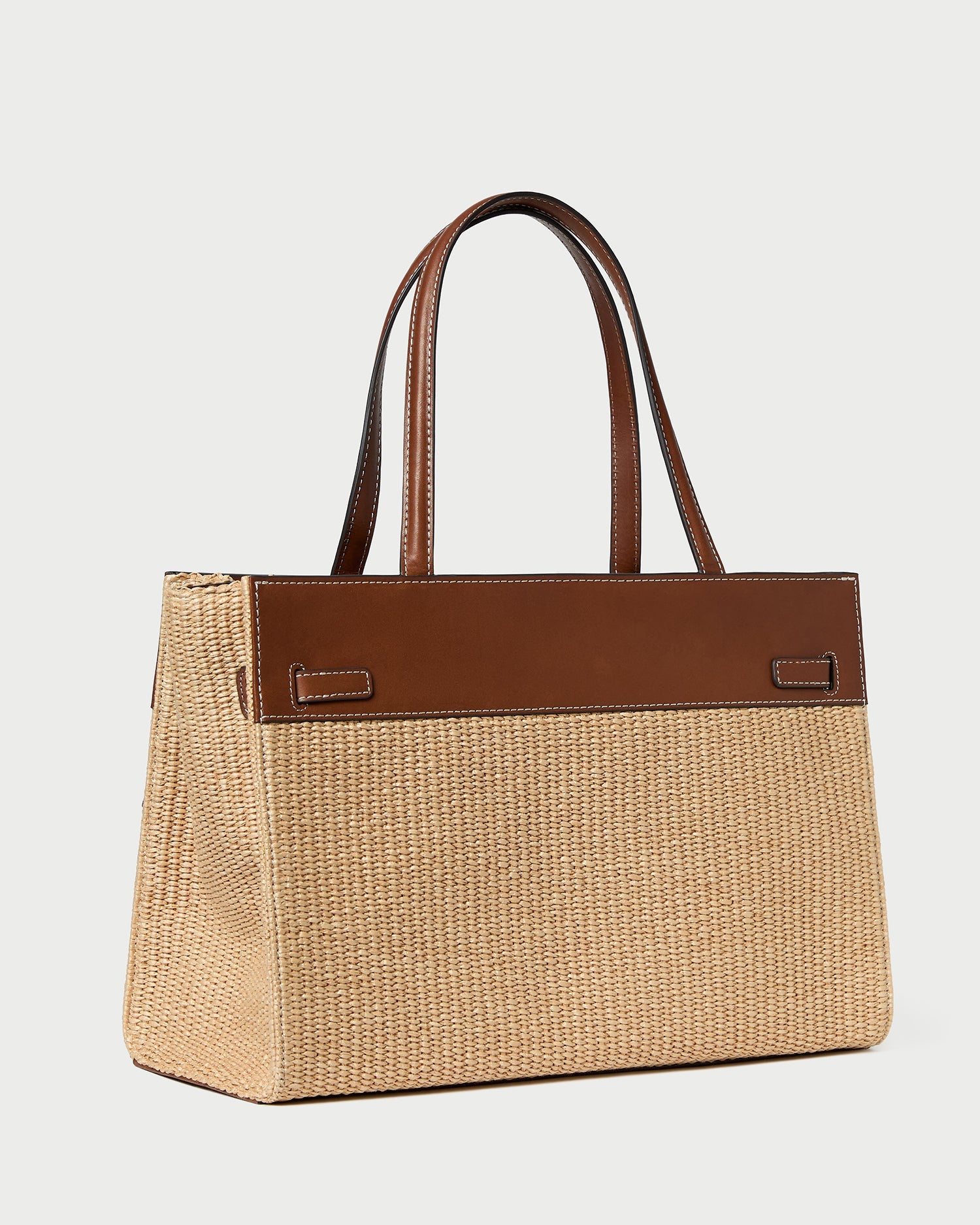 Aidan Natural Straw Work Tote