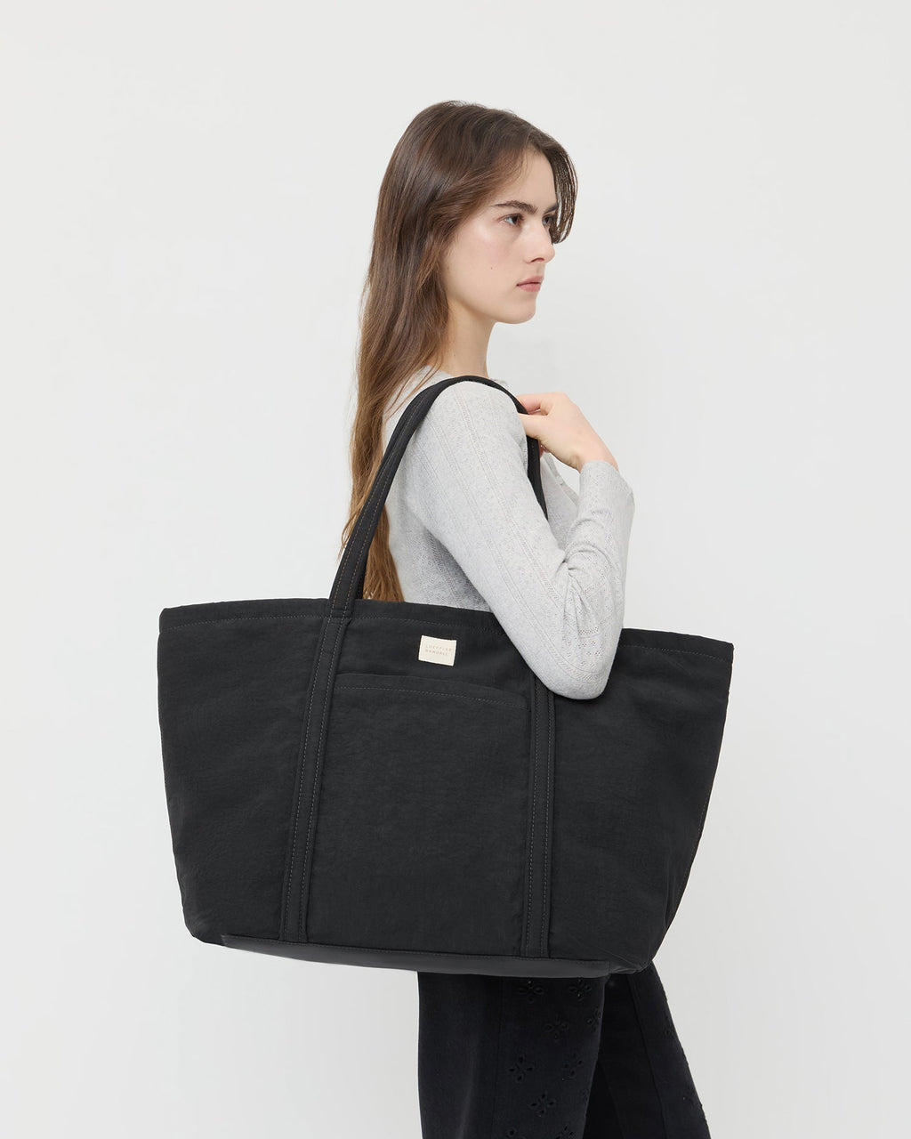 Dina Black Travel Tote