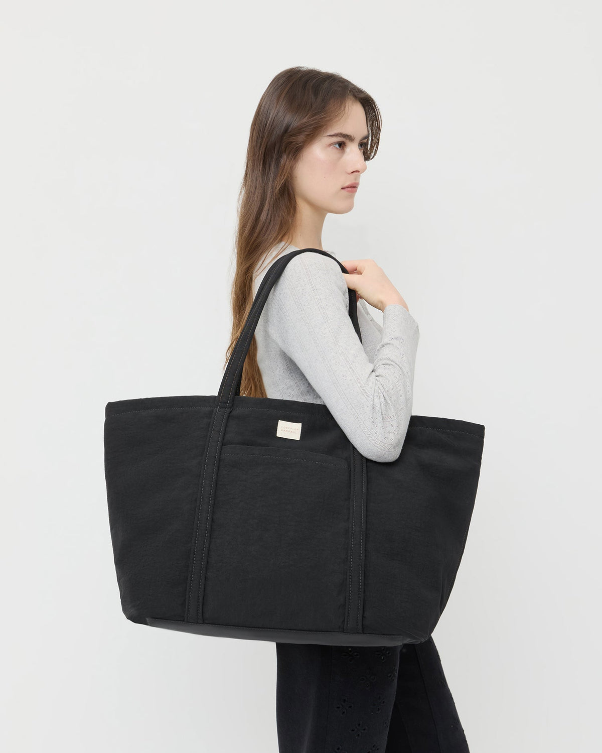 Dina Black Travel Tote