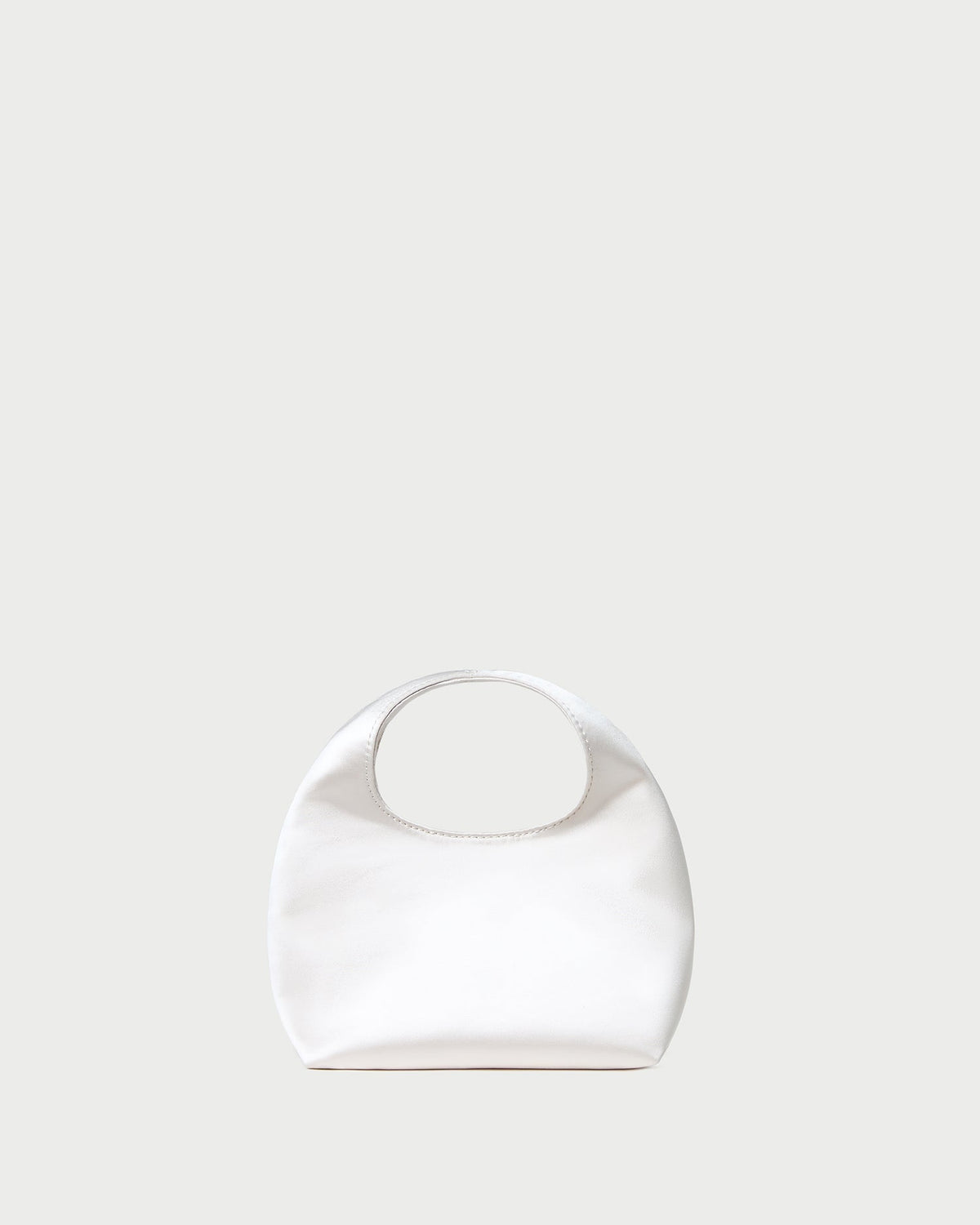 Kenzie Cream Satin Mini Bag