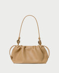 Kiri Khaki Leather Shoulder Bag