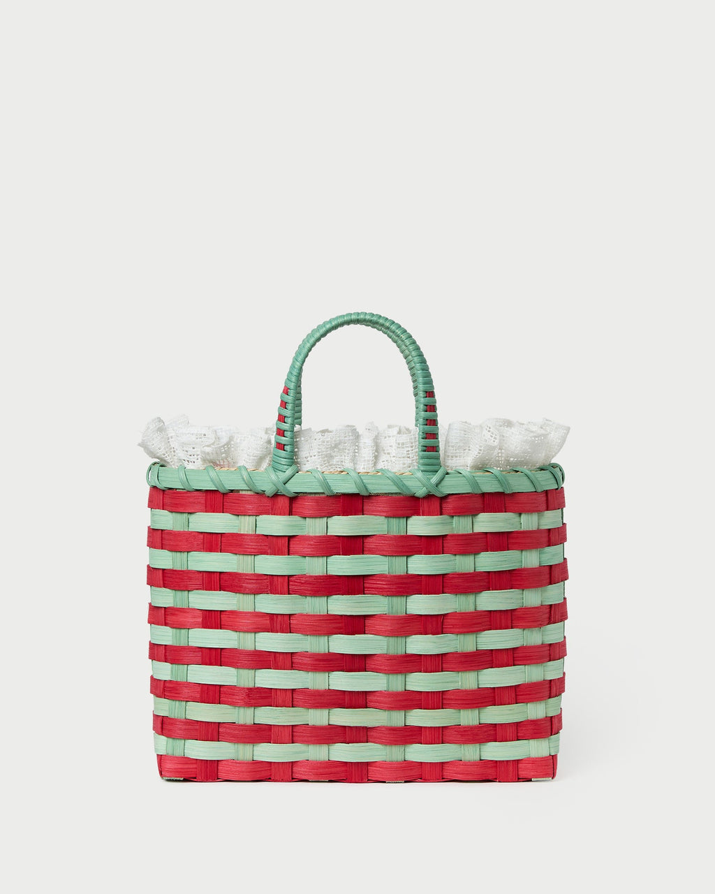 LR X Underwater Weaving Basket Tote