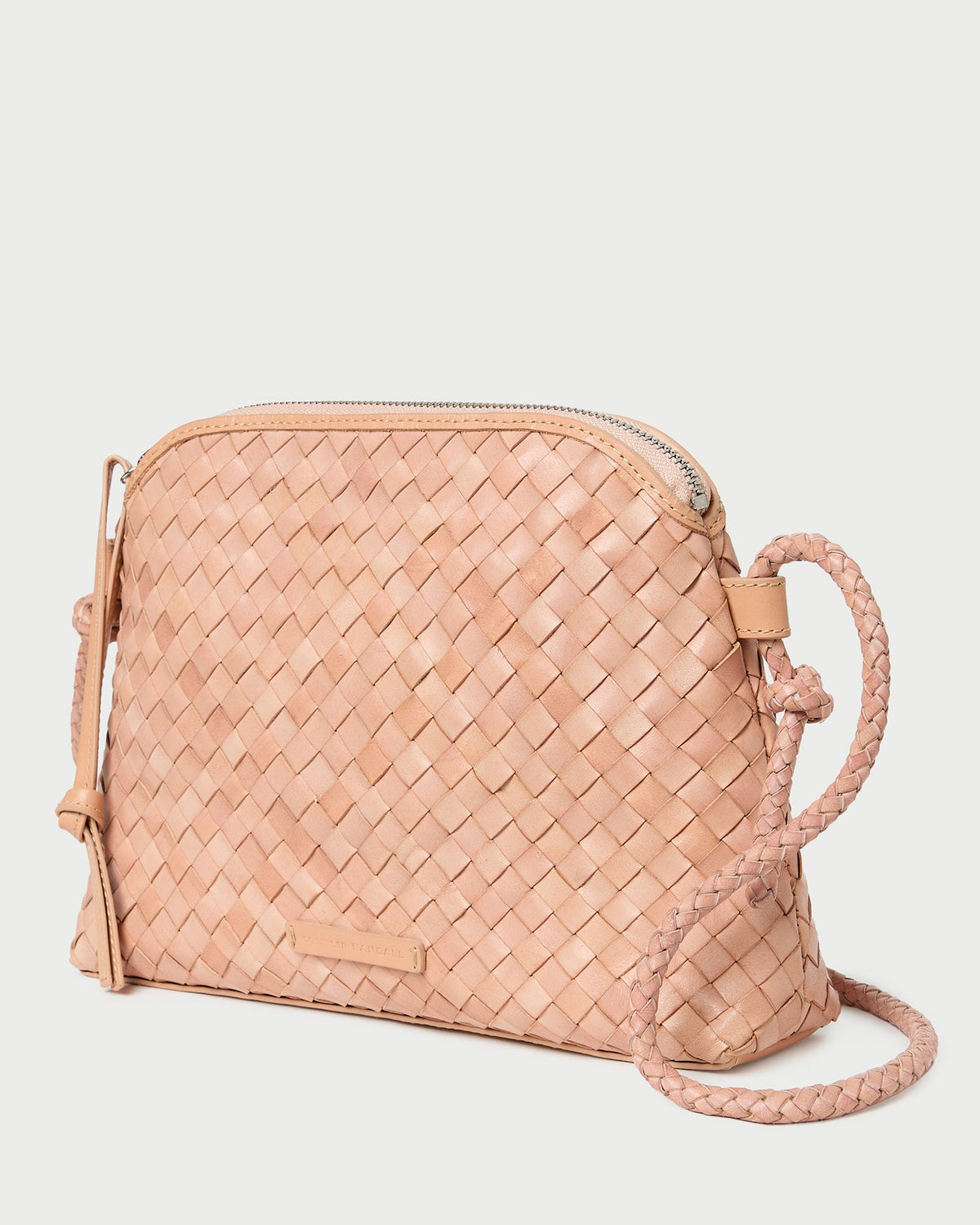 Mallory Desert Sand Woven Crossbody