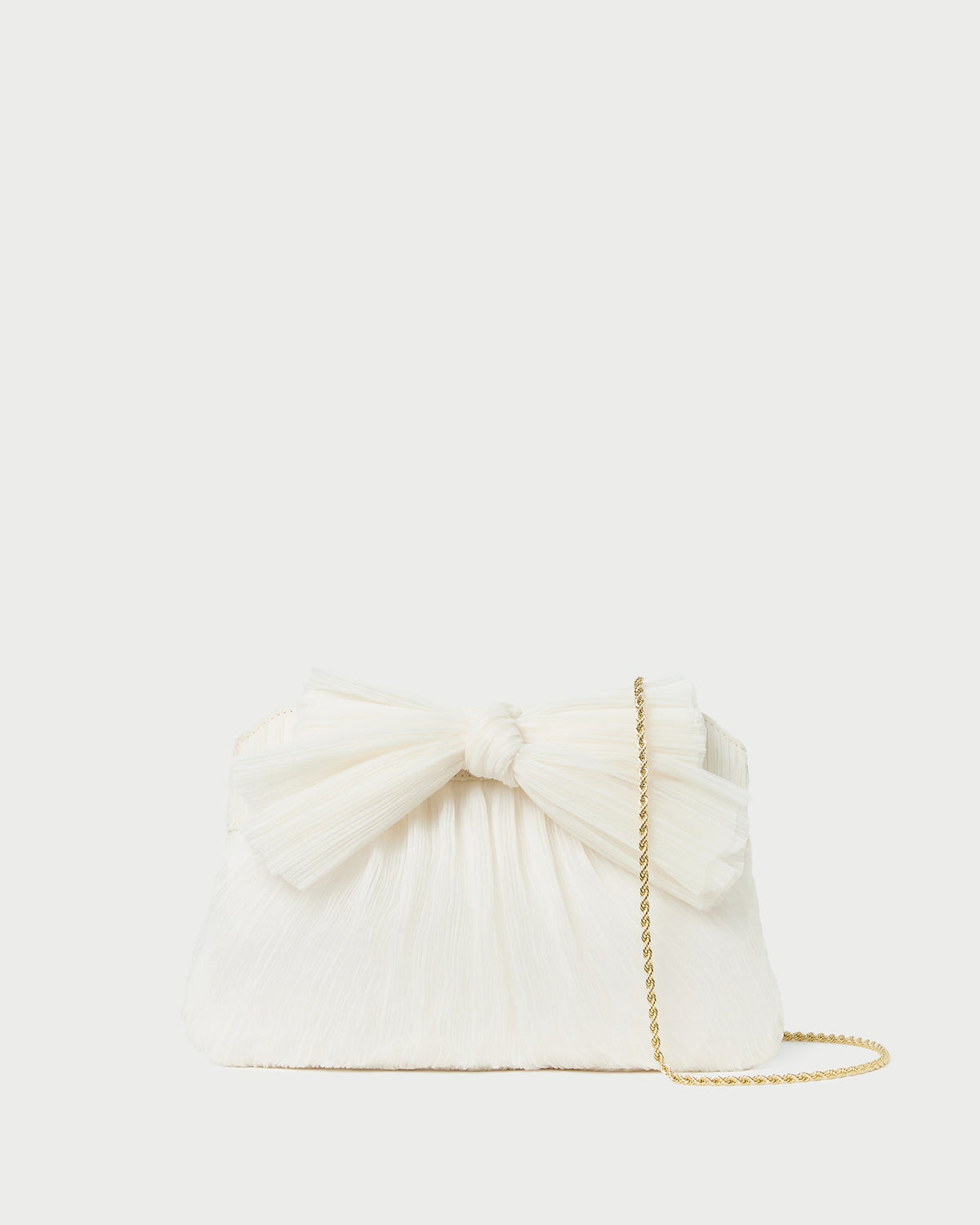 Rayne Pearl Bow Clutch