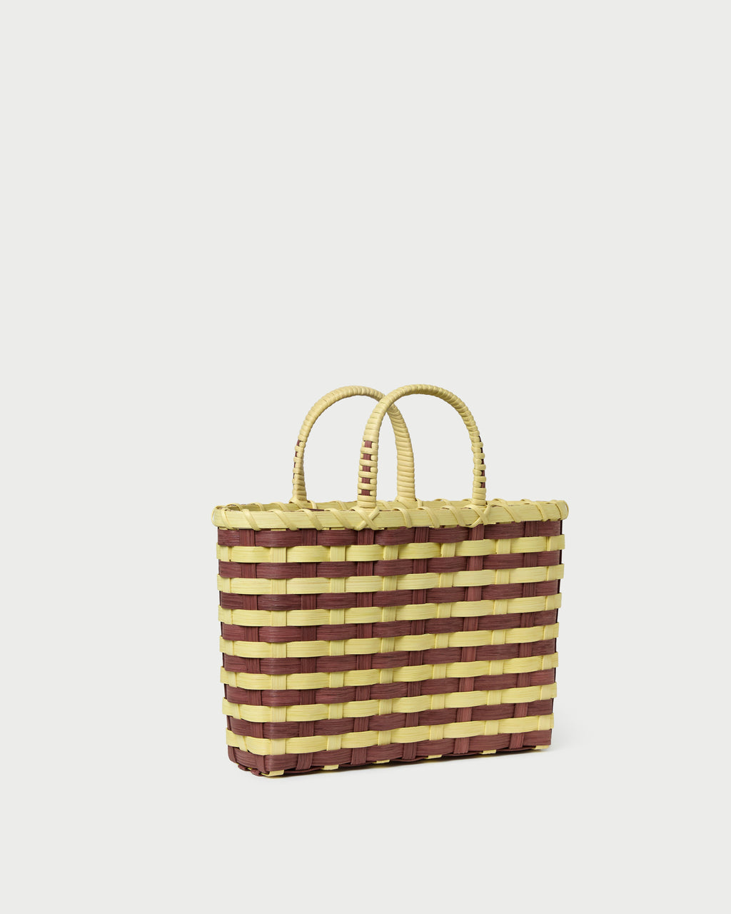 LR X Underwater Weaving Basket Tote