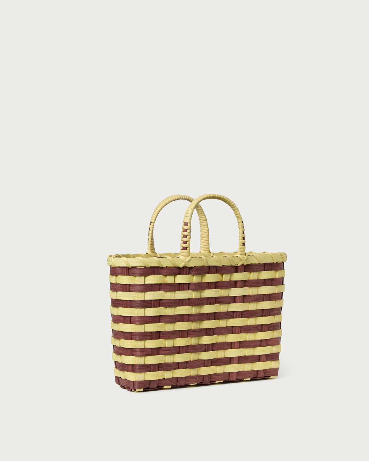 LR X Underwater Weaving Basket Tote