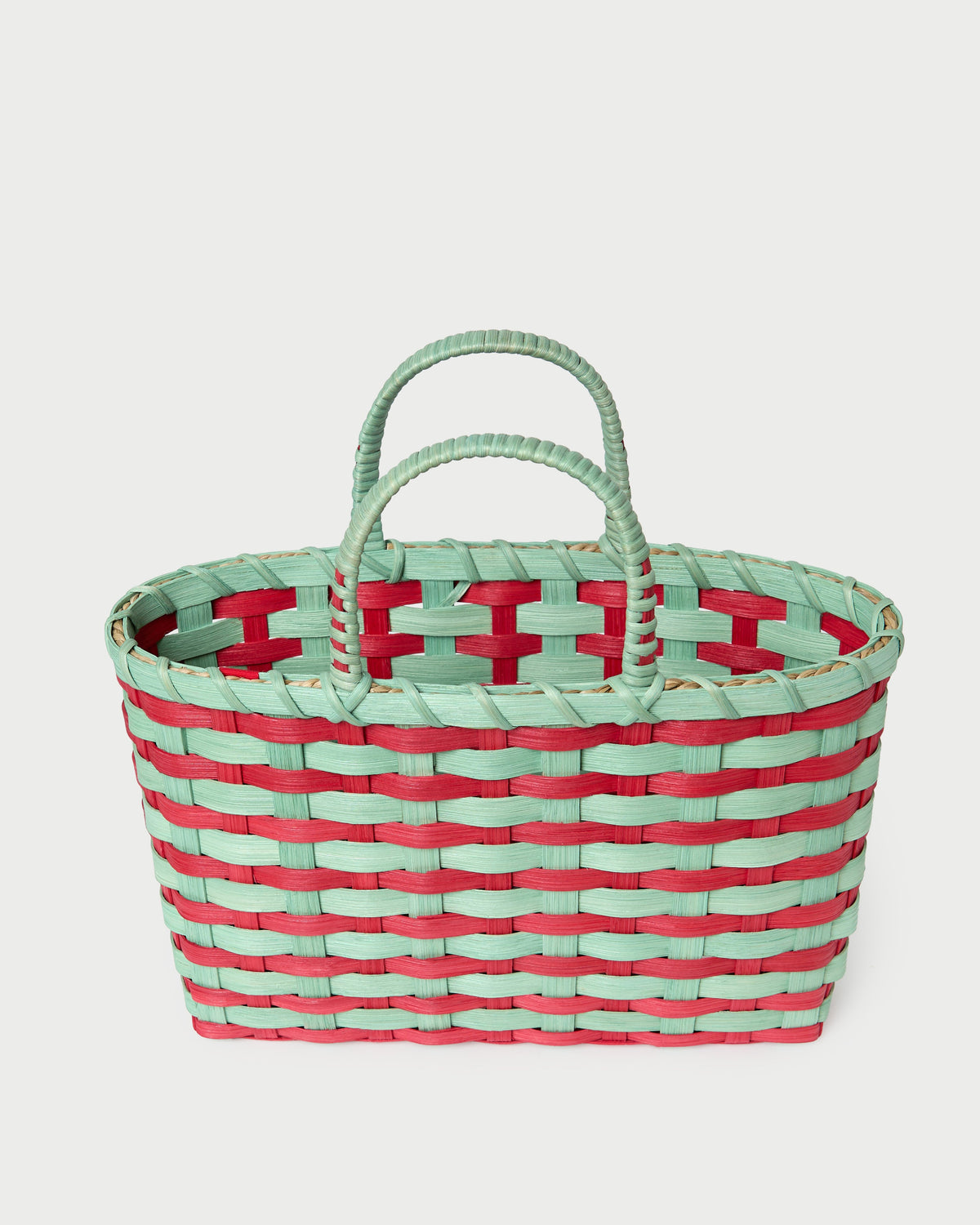LR X Underwater Weaving Basket Tote
