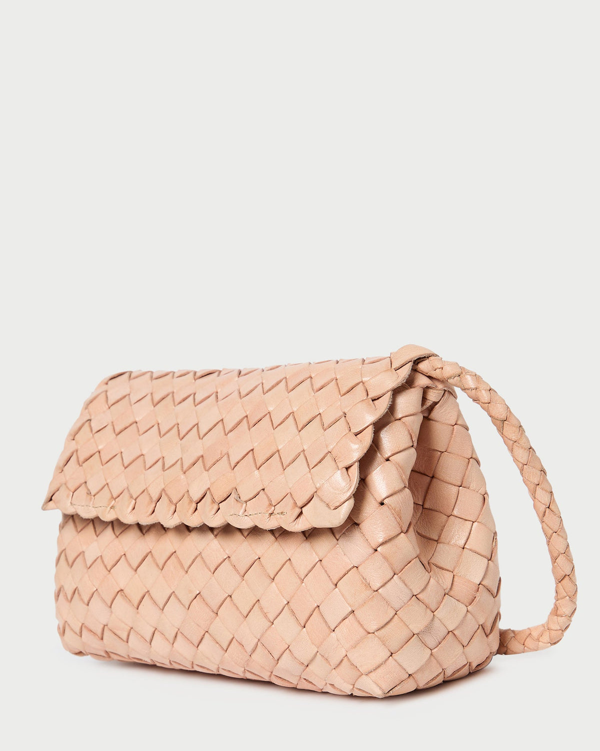 Vinnie Desert Sand Woven Crossbody