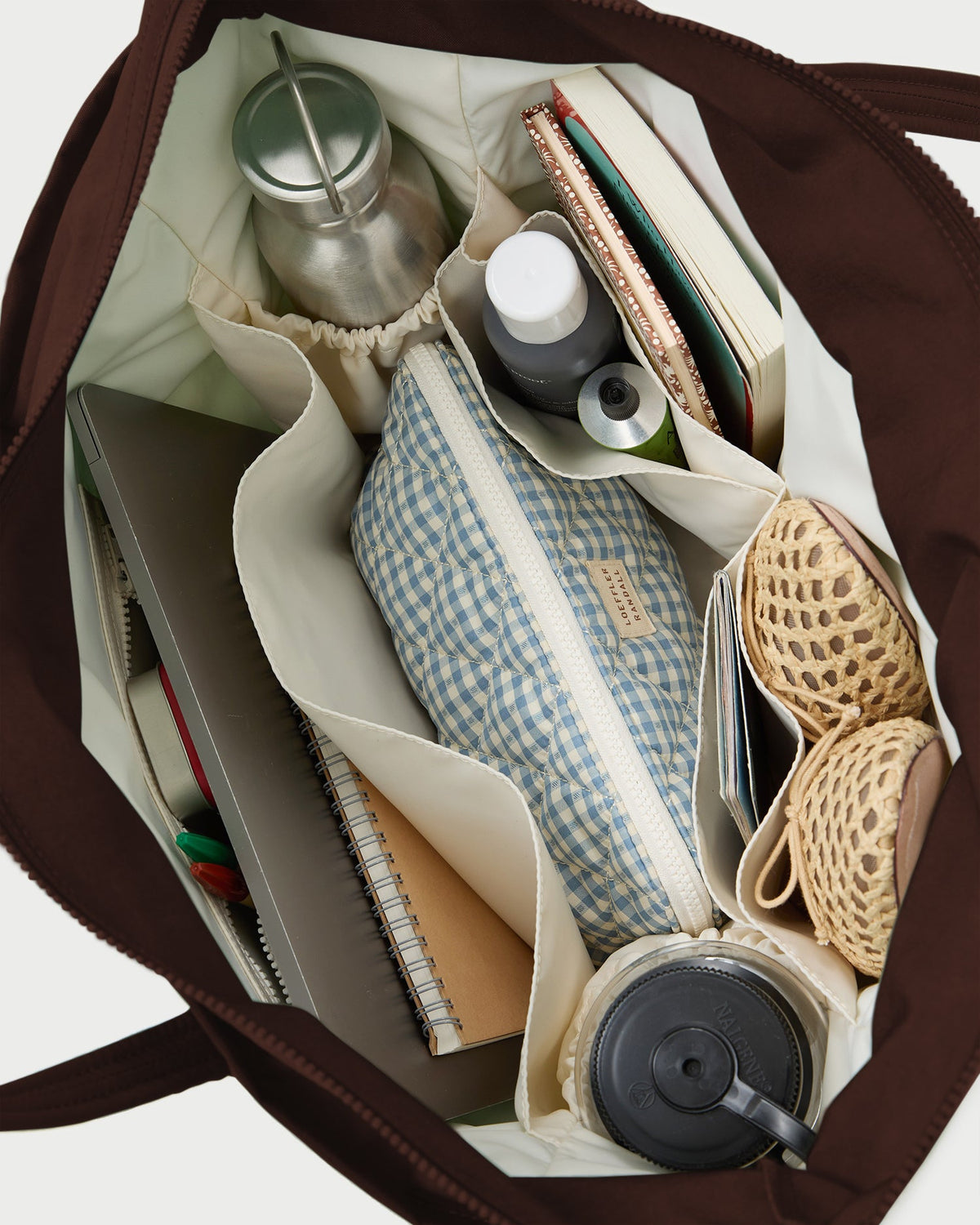 Dina Chocolate Travel Tote